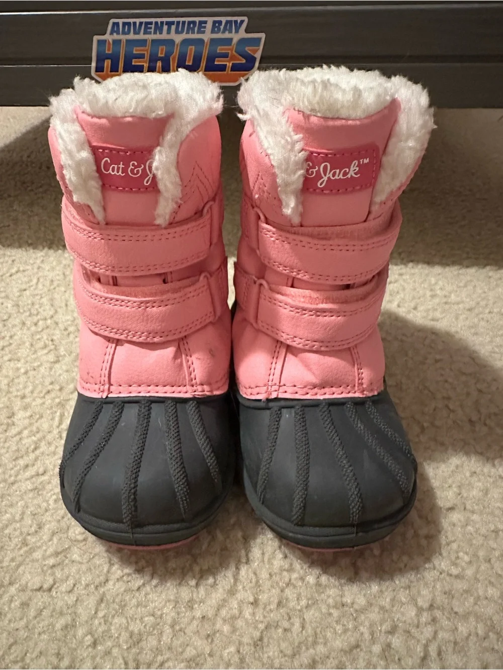 Cat & Jack Hot Pink Kids Outdoor Boots